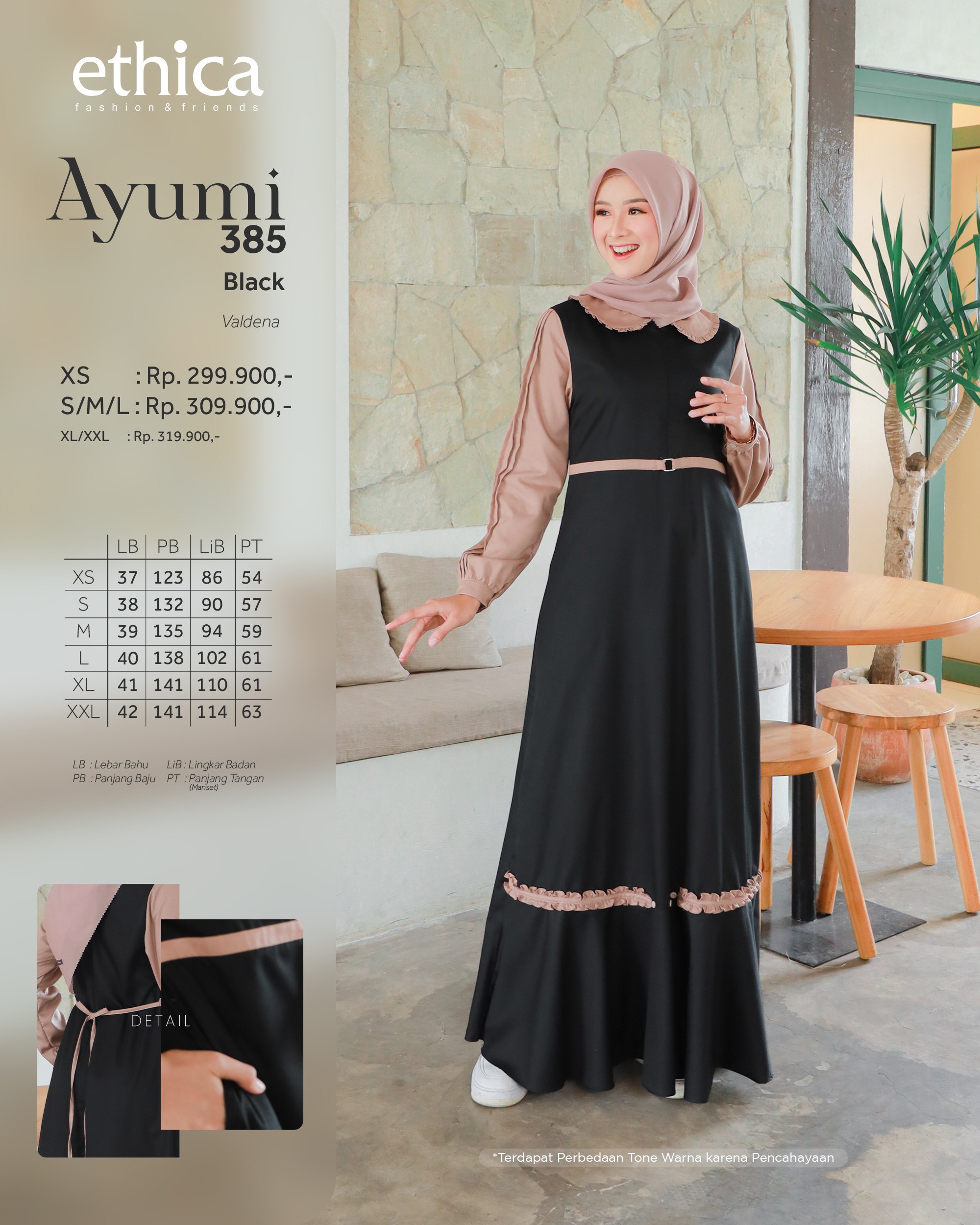 AYUMI 385 BLACK - Gambar 3
