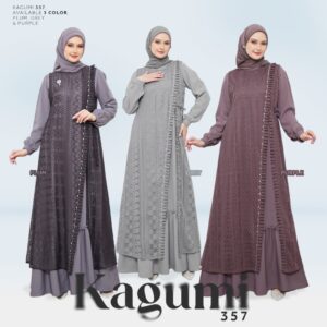 KAGUMI 357 GREY, PLUM, PURPLE