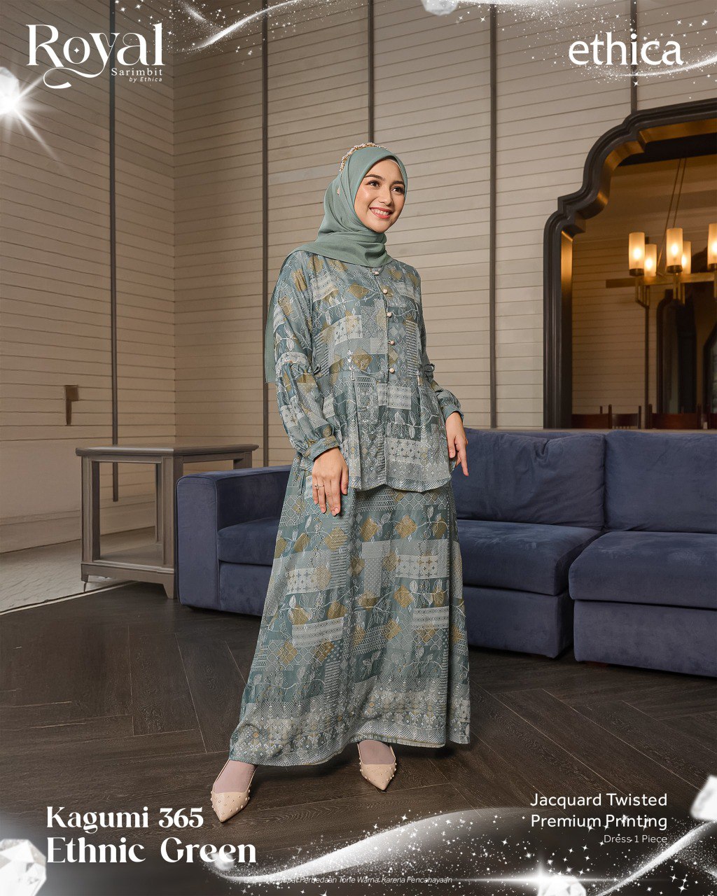 ROYAL ETHNIC GREEN - Gambar 4