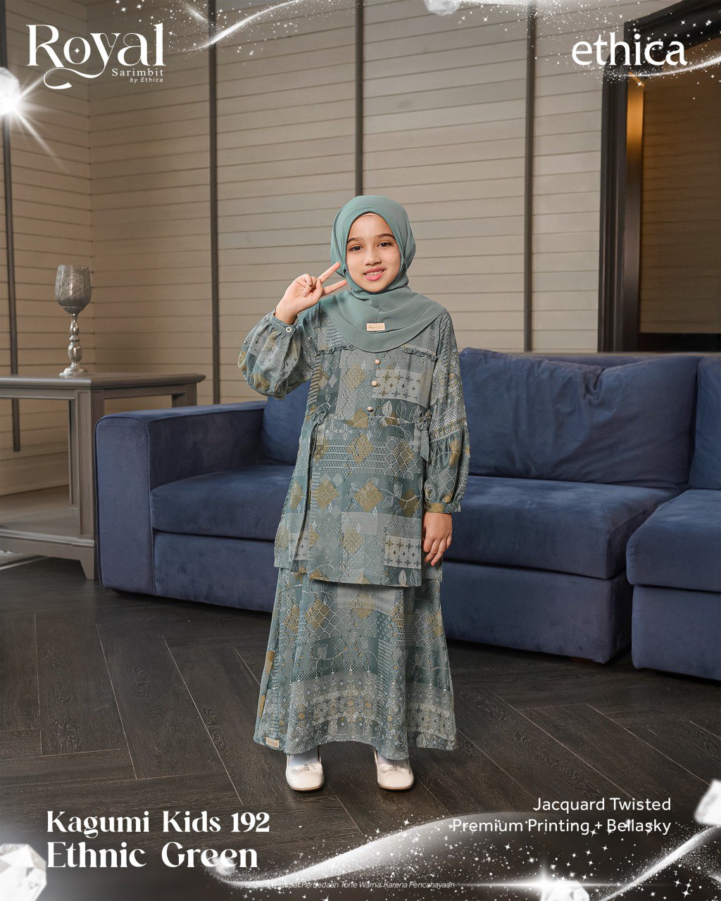 ROYAL ETHNIC GREEN - Gambar 2