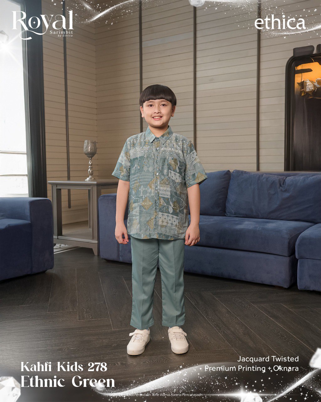 ROYAL ETHNIC GREEN - Gambar 3