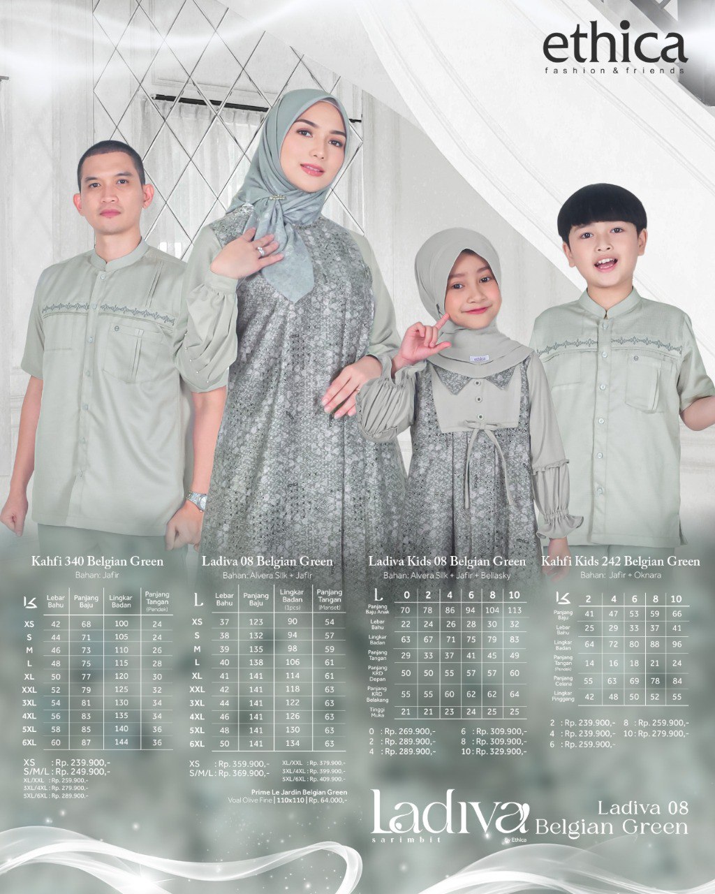 LADIVA 08 BELGIAN GREEN - Gambar 5