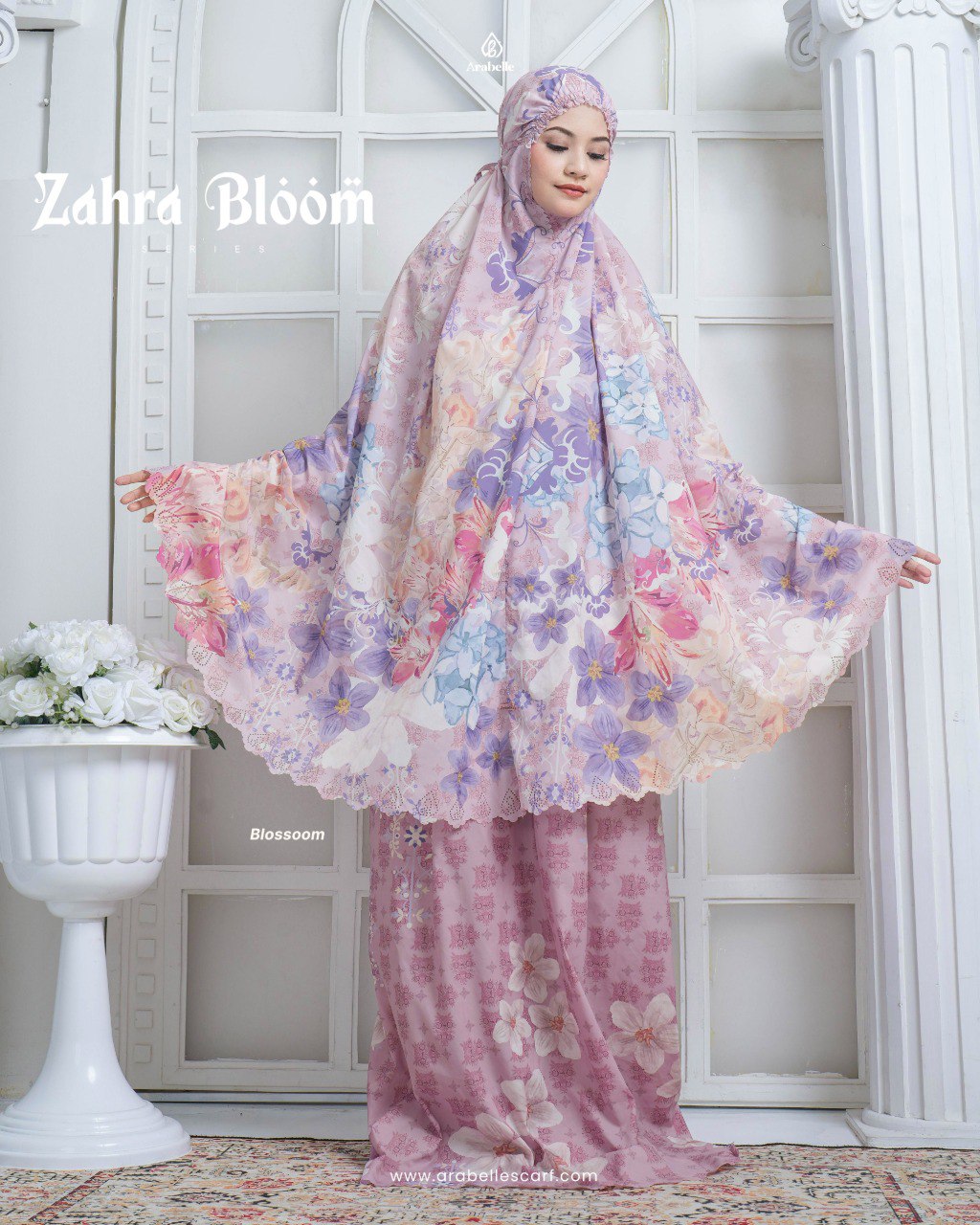 MUKENA ZAHRA BLOOM - Gambar 2