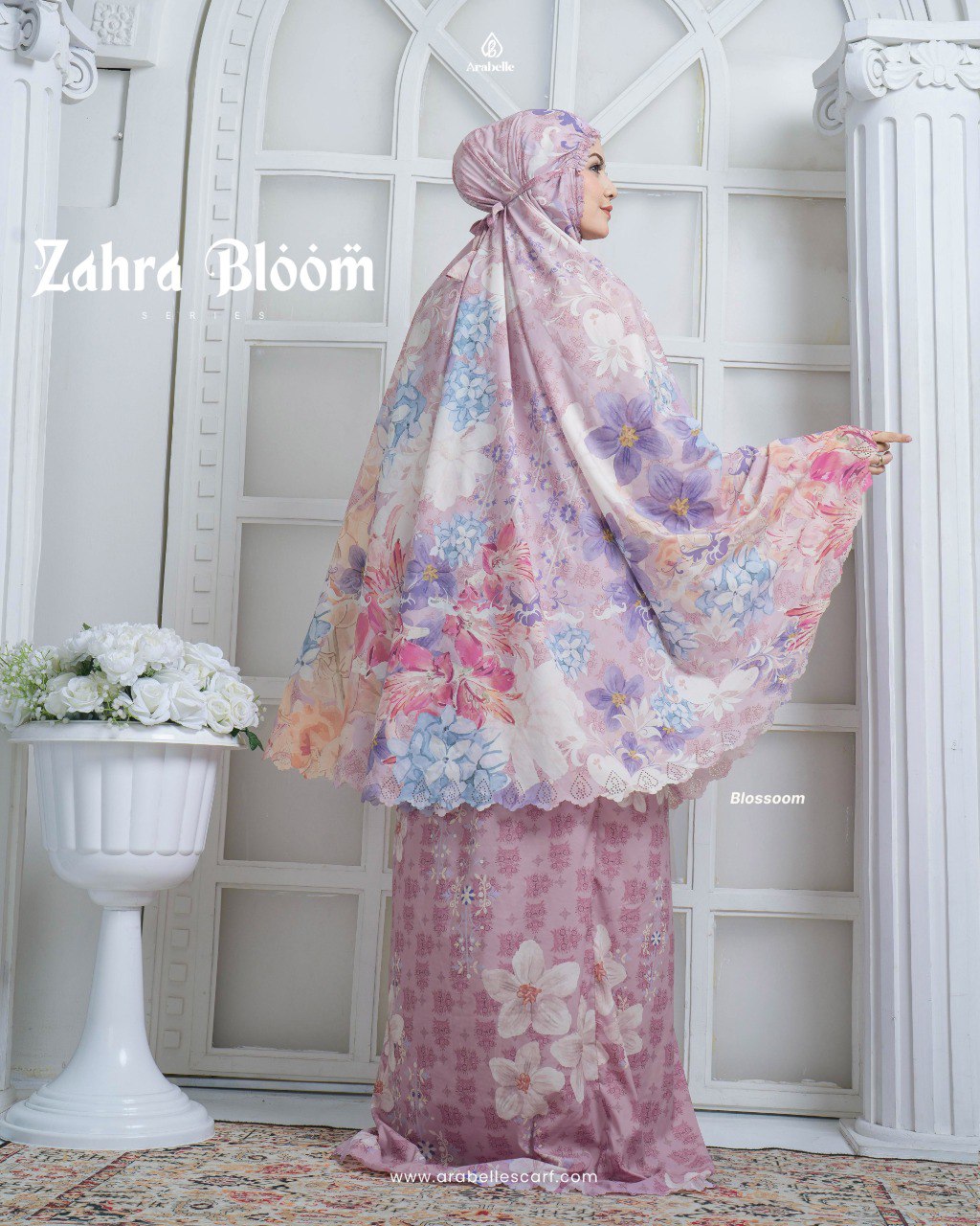MUKENA ZAHRA BLOOM - Gambar 3