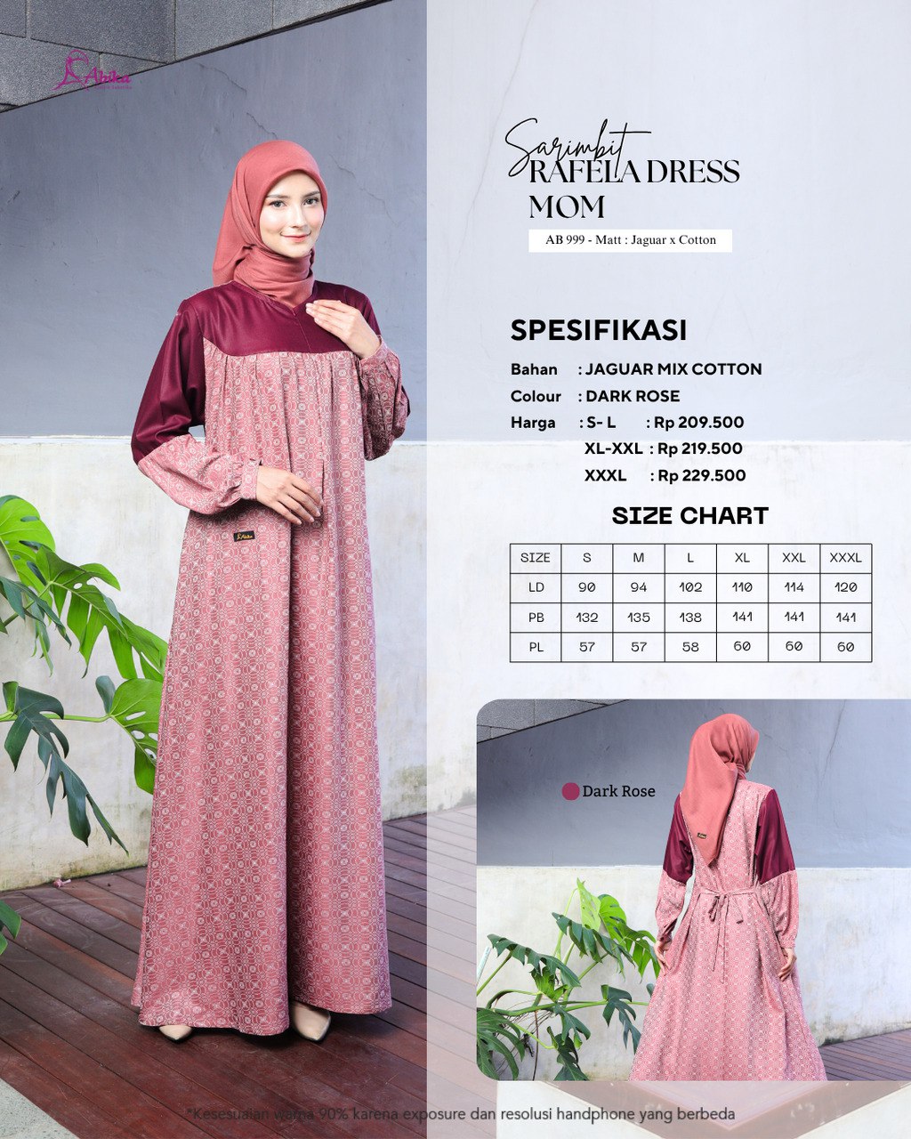 RAFELA RAFIQ DARK ROSE - Gambar 8