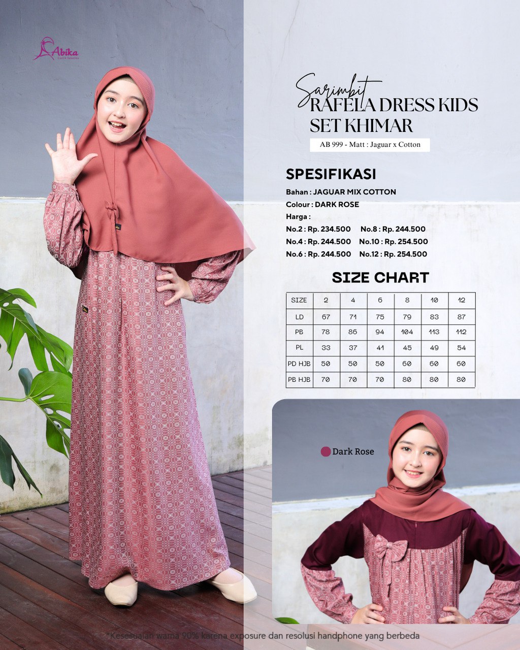 RAFELA RAFIQ DARK ROSE - Gambar 6