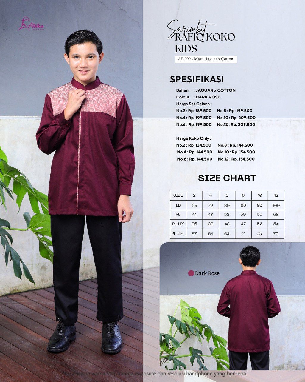 RAFELA RAFIQ DARK ROSE - Gambar 2