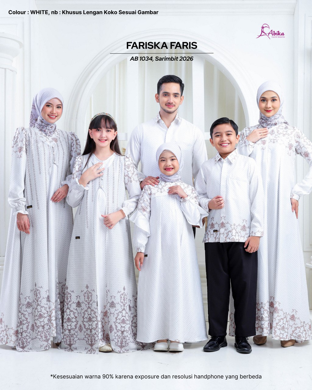 FARISKA FARIS WHITE