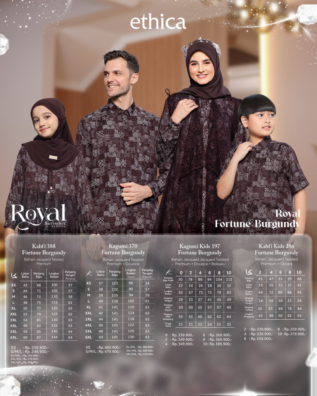 ROYAL FORTUNE BURGUNDY - Gambar 6