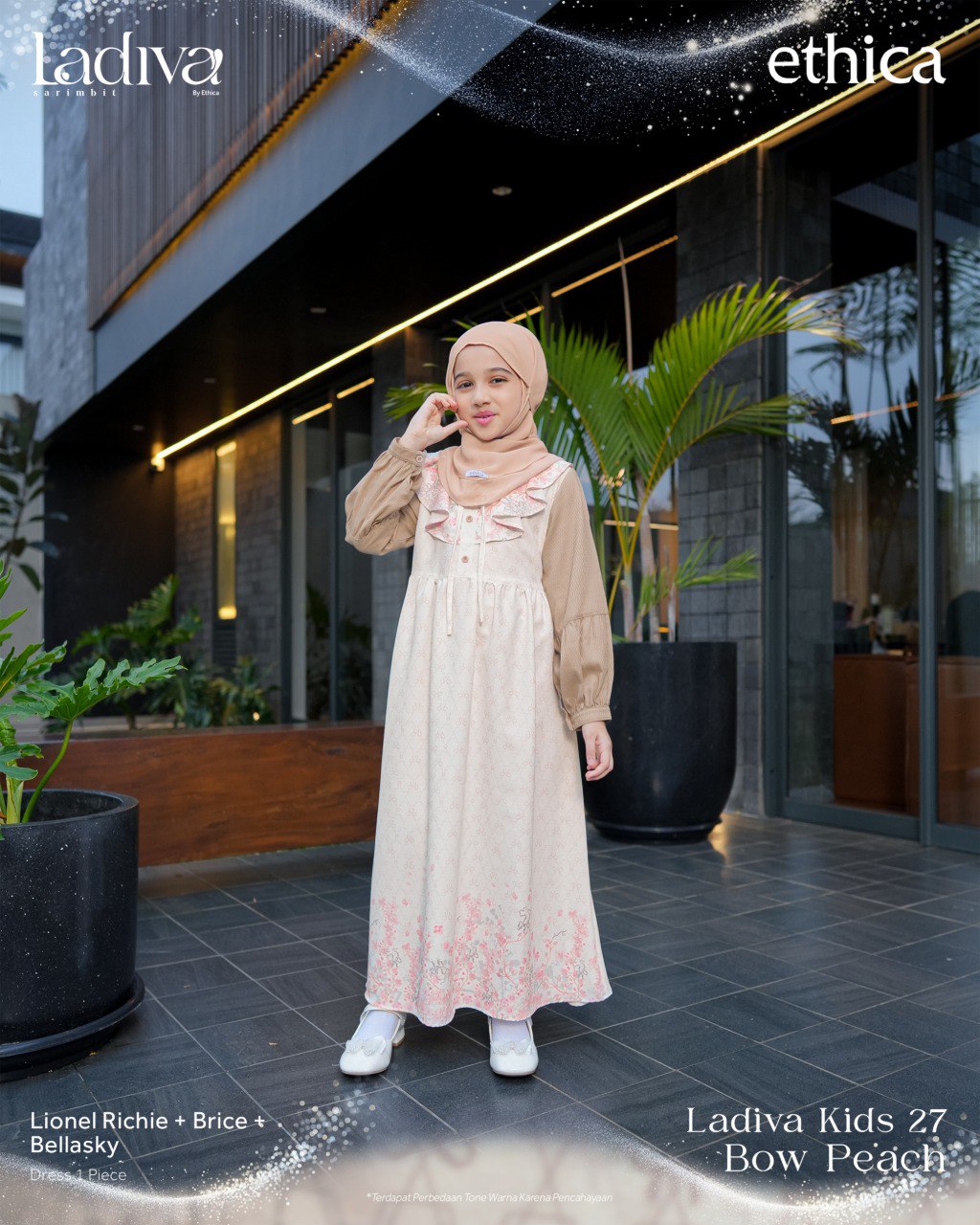 LADIVA BOW PEACH - Gambar 2