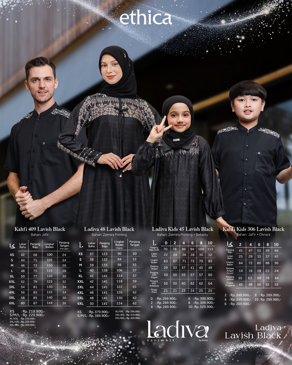 LADIVA LAVISH BLACK - Gambar 8