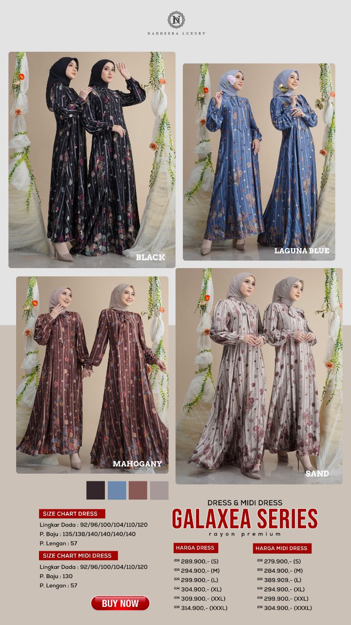 GALAXEA DRESS - Gambar 3