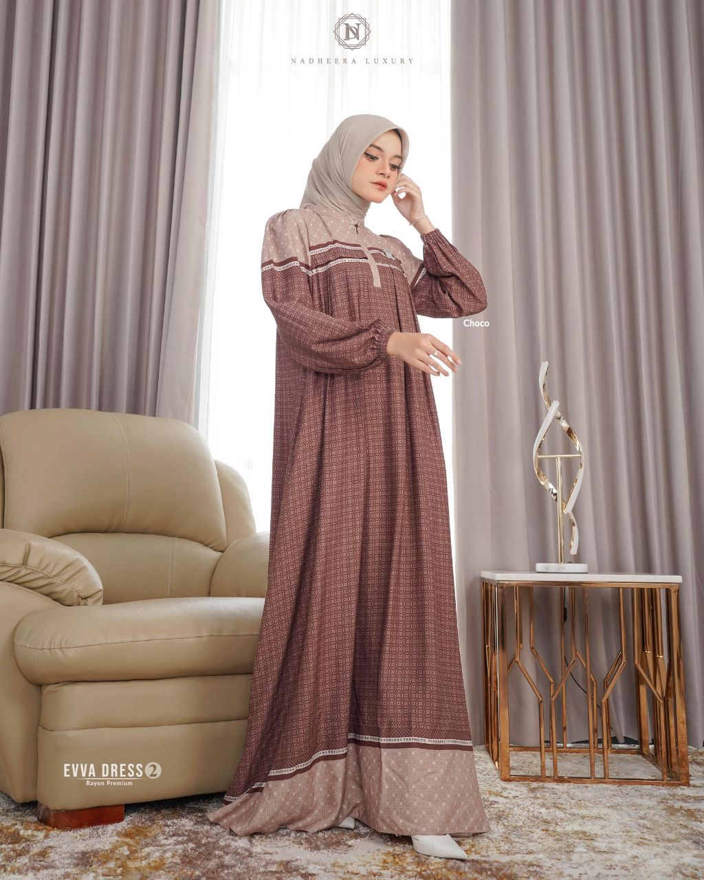 EVVA DRESS STYLE 2 - Gambar 3
