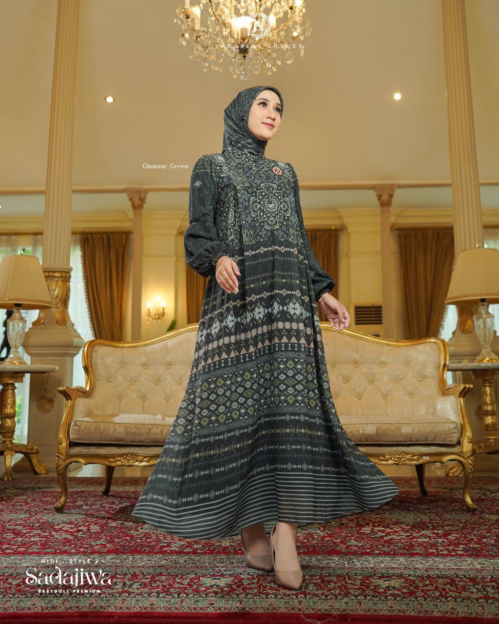 SADAJIWA GLAMOUR GREEN - Gambar 4