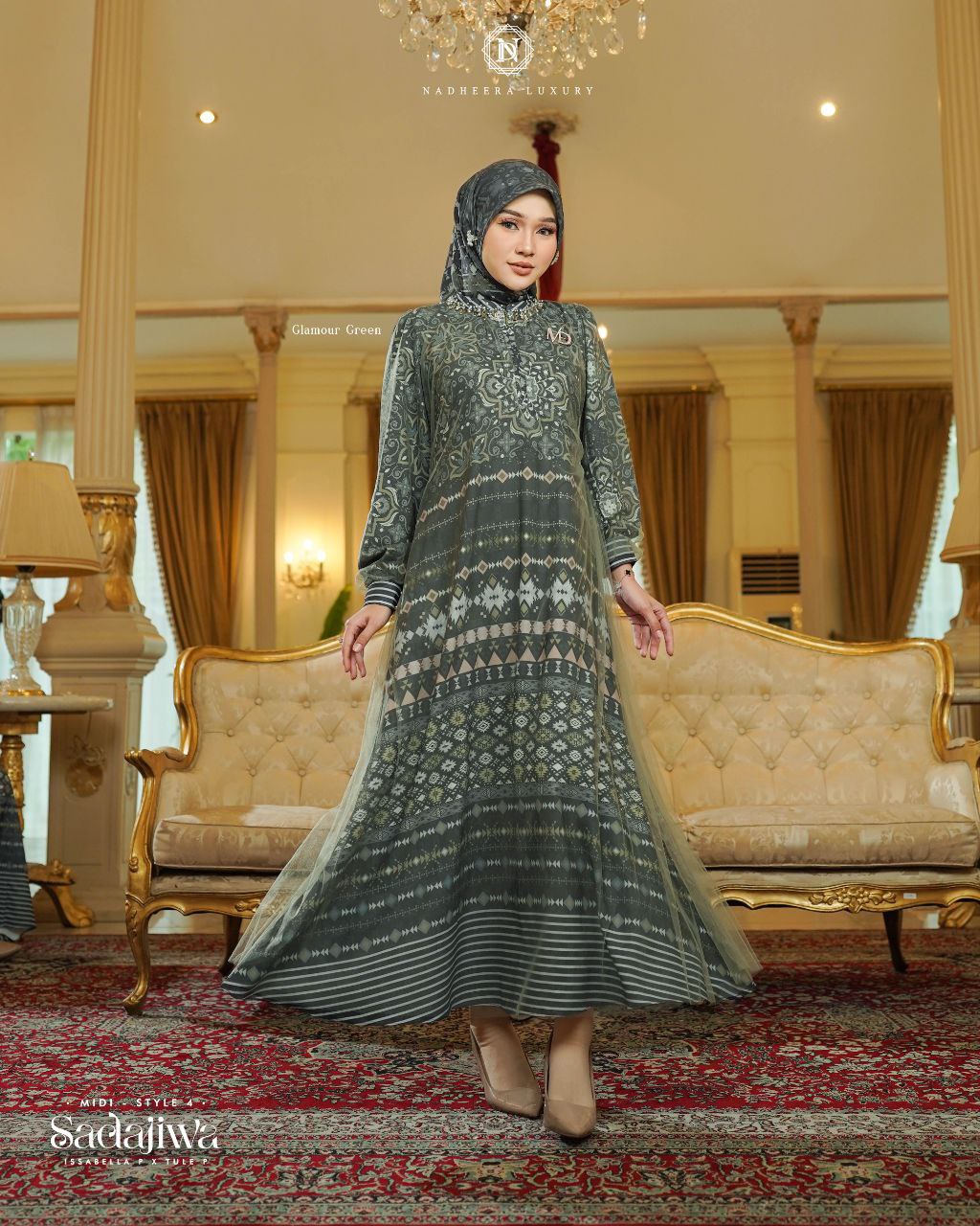 SADAJIWA GLAMOUR GREEN - Gambar 3