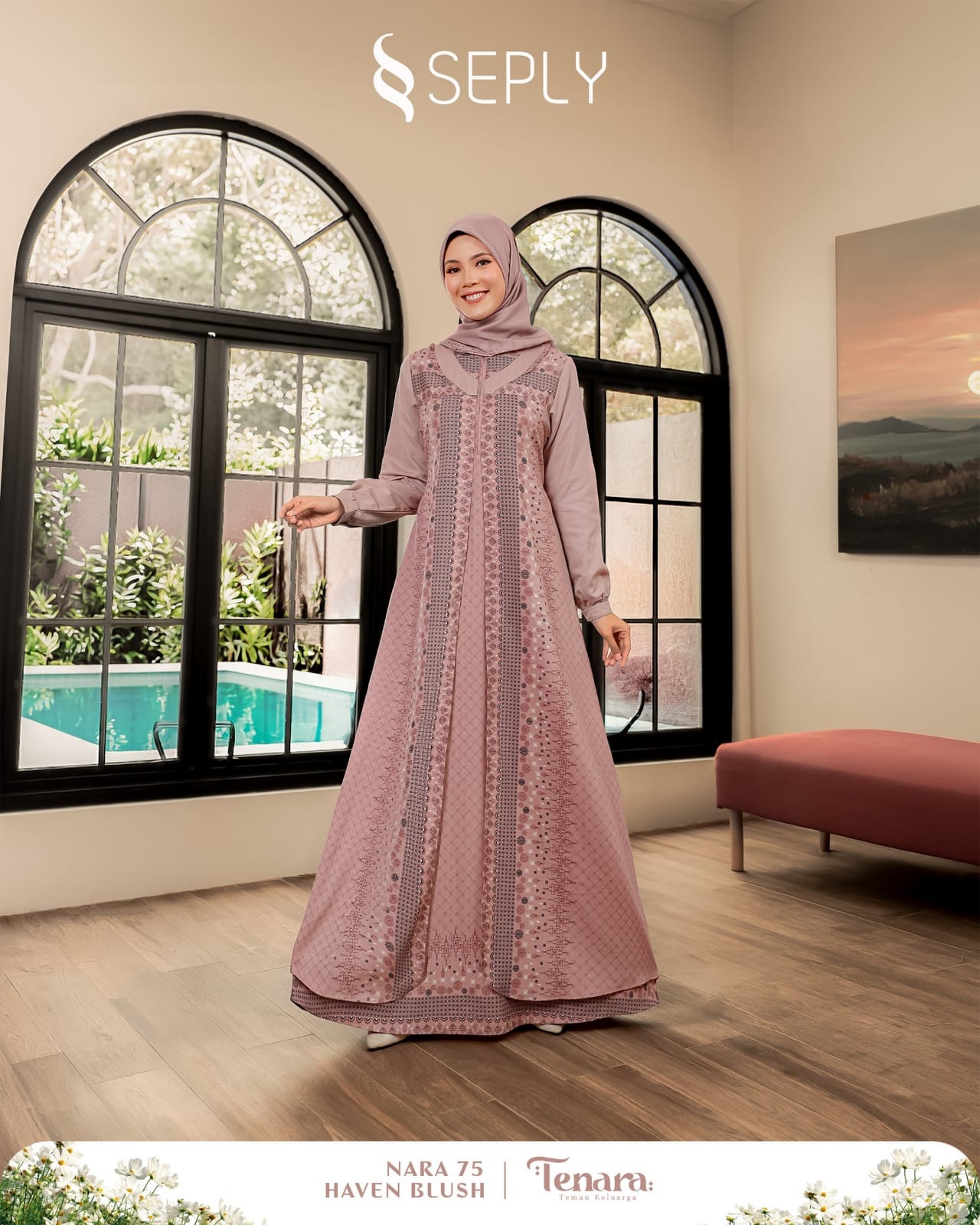 SARIMBIT TENARA HAVEN BLUSH - Gambar 2