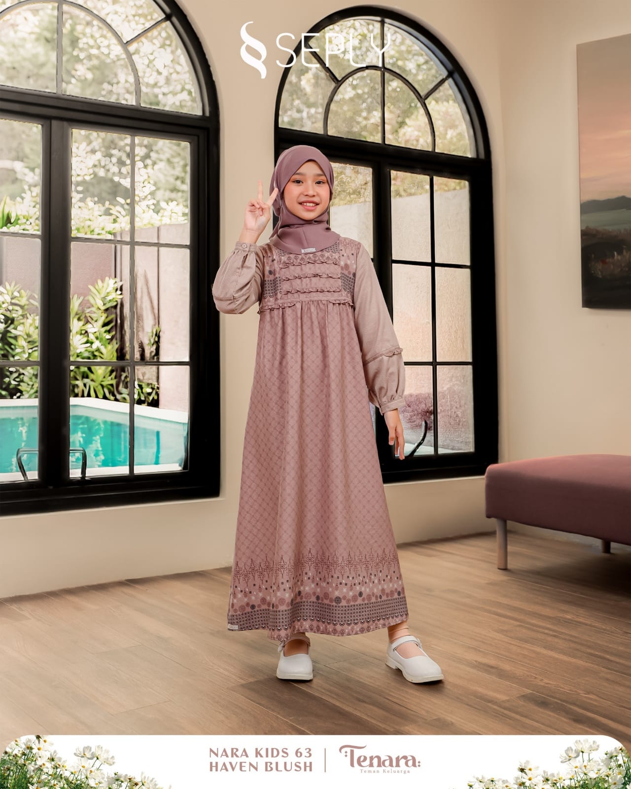 SARIMBIT TENARA HAVEN BLUSH - Gambar 4